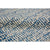 Handcrafted Natural and Blue Luxury Area Rug