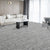 Handcrafted Light Gray Luxury Area Rug