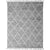 Handcrafted Luxury Gray and Ivory Area Rug