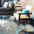 Handcrafted Gray and Multi-Colored Luxury Area Rug