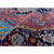 Elegant Handcrafted Luxury Red and Blue Runner