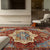 Elegant Handcrafted Red Luxury Area Rug