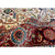 Elegant Handcrafted Ivory and Rust Luxury Area Rug