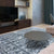 Handcrafted Luxury Silver And Black Area Rug