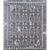 Handcrafted Luxury Silver And Brown Area Rug