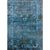 Handcrafted Luxury Black And Blue Area Rug