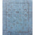 Handcrafted Luxury Light Blue And Blue Area Rug