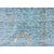 Handcrafted Luxury Light Blue And Blue Area Rug