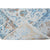 Handcrafted Luxury Siilver And Aqua And Multi-Colored Area Rug