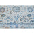 Handcrafted Luxury Siilver And Aqua And Multi-Colored Area Rug