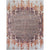 Handcrafted Luxury Silver And Copper And Multi-Colored Area Rug