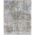 Handcrafted Luxury Silver And Gold And Multi-Colored Area Rug