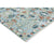Handcrafted Luxurious Green and Blue Area Rug