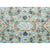 Handcrafted Luxurious Green and Blue Area Rug