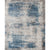 Luxurious Handcrafted Grey and Blue Area Rug