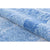 Handcrafted Blue and Multi-Colored Luxury Area Rug