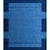 Handcrafted Blue Luxury Area Rug