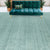 Luxurious Handcrafted Sage Green Area Rug