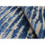 Handcrafted Luxury Ivory and Blue Area Rug