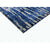 Handcrafted Luxury Ivory and Blue Area Rug