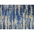Handcrafted Luxury Ivory and Blue Area Rug