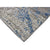 Handcrafted Luxury Grey and Blue Area Rug