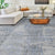 Handcrafted Luxury Grey and Blue Area Rug