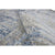 Handcrafted Luxury Grey and Blue Area Rug