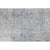 Handcrafted Luxury Grey and Blue Area Rug