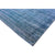 Luxurious Handcrafted Turquoise and Light Blue Area Rug