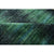 Handcrafted Luxury Black and Green Area Rug