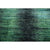 Handcrafted Luxury Black and Green Area Rug