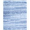 Elegant Handcrafted Blue and Light Blue Luxury Area Rug