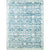 Elegant Handcrafted Blue and Beige Luxury Area Rug