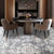 Elegant Handcrafted Gray Luxury Area Rug