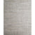 Luxurious Handcrafted Beige and Silver Area Rug