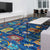 Handcrafted Blue Luxury Area Rug