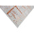 Luxurious Handcrafted Ivory and Rust Area Rug