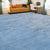 Luxurious Handcrafted Blue and Light Blue Area Rug
