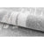Luxurious Handcrafted White and Gray Area Rug