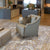 Handcrafted Luxury Camel and Multicolored Area Rug