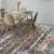 Handcrafted Luxury Beige and Multicolored Area Rug