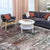 Handcrafted Luxury Camel and Multicolored Area Rug