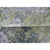Handcrafted Green and Silver Luxury Area Rug